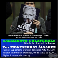 ASESINATO COLATERAL - Por MONTSERRAT ÁLVAREZ - Domingo, 03 de Mayo de 2020